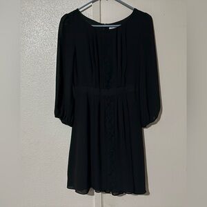 Jessica Simpson Black Long Sleeve Dress